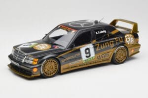 Mercedes 190E 2.5-16 EVO II W201 #9 Zung Fu K. Ludwig Guia Race Macau 1991 Minichamps 1:18 155913609 Fém