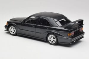Mercedes 190E W201 2.5-16 EVO 2 Fekete Metallic Minichamps 1:18 155036100 Fém – 5. kép a 6-ből