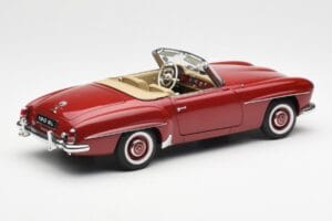 Mercedes 190SL W198 Piros AUTOart 1:18 76116 Fém – 3. kép a 8-ből