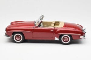Mercedes 190SL W198 Piros AUTOart 1:18 76116 Fém – 4. kép a 8-ből