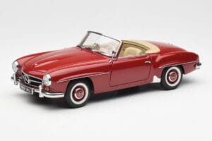Mercedes 190SL W198 Piros AUTOart 1:18 76116 Fém