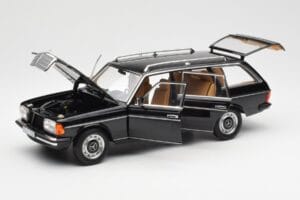 Mercedes 200 T S123 Fekete Norev 1:18 183735 Fém – 2. kép a 8-ből