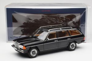 Mercedes 200 T S123 Fekete Norev 1:18 183735 Fém – 8. kép a 8-ből