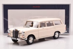 Mercedes 200 Universal W110 Krém Norev 1:18 183709 Fém – 8. kép a 8-ből
