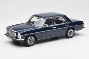 Mercedes 200 W114 Midnight Kék Dealer Kiadás Norev 1:18 B66040694 Fém