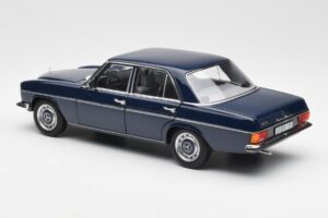 Mercedes 200 W114 Midnight Kék Dealer Kiadás Norev 1:18 B66040694 Fém – 7. kép a 8-ből