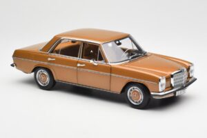 Mercedes 200 W115 Bycane Arany Dealer Kiadás Norev 1:18 B66040665 Fém – 6. kép a 8-ből