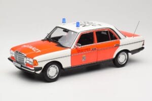 Mercedes 200 W123 Mentőautó Fehér Norev 1:18 183834 Fém