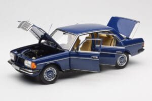 Mercedes 200 W123 Surf Kék Norev 1:18 183710 Fém – 2. kép a 8-ből