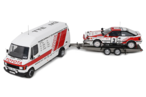 Mercedes 208D + Toyota Celica ST165 Gr.A RAC Safari 1990 Otto 1:18 OT480 Gyanta – 4. kép a 4-ből