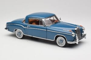 Mercedes 220 SE W128 Kék Sun Star 1:18 3561 Fém – 6. kép a 8-ből