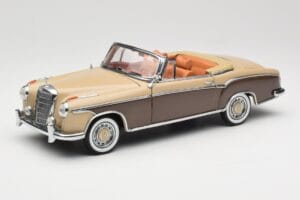 Mercedes 220 SE W128 Kabrió Bronzvörös Sun Star 1:18 3572 Fém