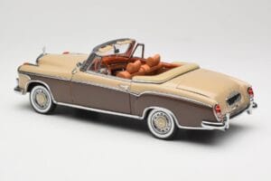 Mercedes 220 SE W128 Kabrió Bronzvörös Sun Star 1:18 3572 Fém – 7. kép a 8-ből
