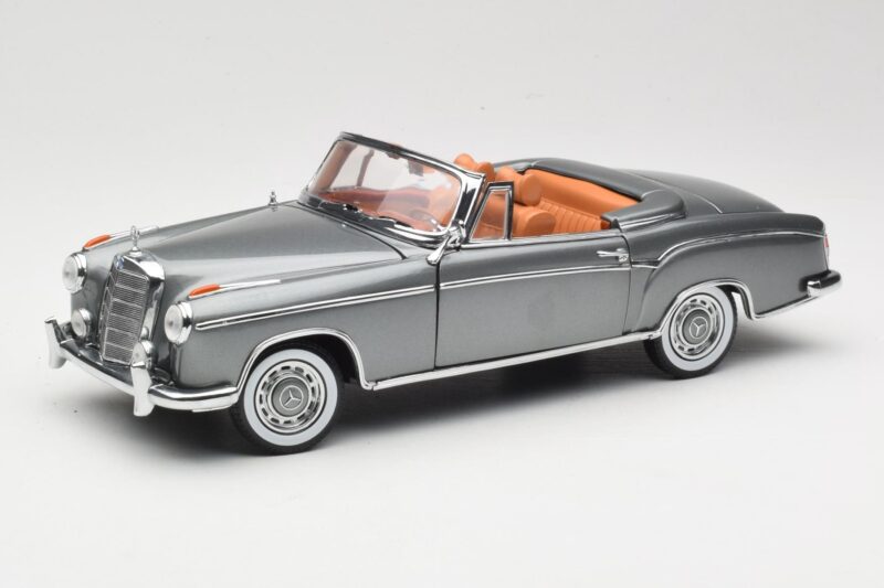 Mercedes 220 SE W128 Kabrió Grey Metallic Sun Star 1:18 3352-M1 Fém