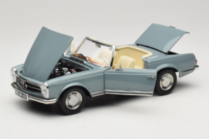 Mercedes 230 SL W113 Horizon Blue Norev 1:18 183992 Fém – 2. kép a 9-ből