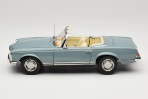 Mercedes 230 SL W113 Horizon Blue Norev 1:18 183992 Fém – 4. kép a 9-ből