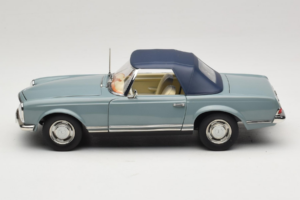 Mercedes 230 SL W113 Horizon Blue Norev 1:18 183992 Fém – 5. kép a 9-ből
