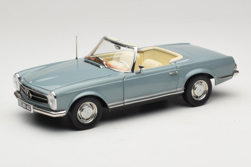 Mercedes 230 SL W113 Horizon Blue Norev 1:18 183992 Fém