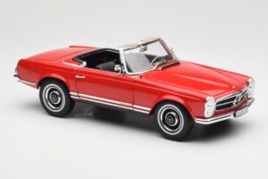 Mercedes 230 SL W113 Pagoda Piros Norev 1:18 B660640596 Fém – 6. kép a 8-ből