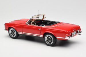 Mercedes 230 SL W113 Pagoda Piros Norev 1:18 B660640596 Fém – 7. kép a 8-ből