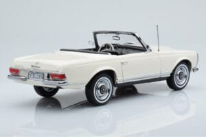 Mercedes 230 SL W113 Pagoda Fehér Limitált Kiadás Norev 1:18 183768 Fém – 3. kép a 9-ből