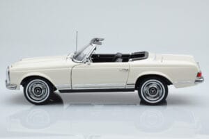 Mercedes 230 SL W113 Pagoda Fehér Limitált Kiadás Norev 1:18 183768 Fém – 4. kép a 9-ből