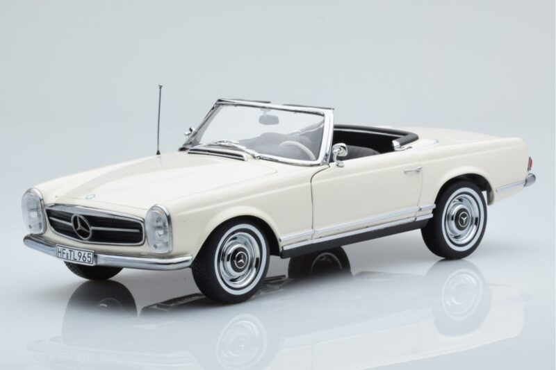 Mercedes 230 SL W113 Pagoda Fehér Limitált Kiadás Norev 1:18 183768 Fém