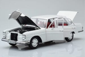 Mercedes 250 SE W108 Fehér Limitált Kiadás Norev 1:18 183763 Fém – 2. kép a 8-ből
