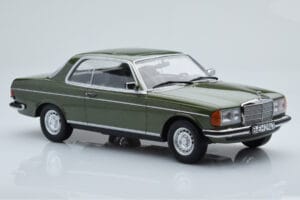 Mercedes 280 CE W123 Coupe Zöld Norev 1:18 183704 Fém – 4. kép a 6-ből