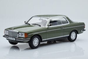 Mercedes 280 CE W123 Coupe Zöld Norev 1:18 183704 Fém