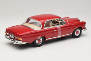 Mercedes 280 SE Coupe Piros Norev 1:18 183527 Fém – 2. kép a 6-ből