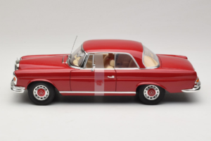 Mercedes 280 SE Coupe Piros Norev 1:18 183527 Fém – 3. kép a 6-ből