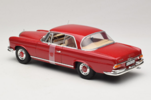Mercedes 280 SE Coupe Piros Norev 1:18 183527 Fém – 5. kép a 6-ből