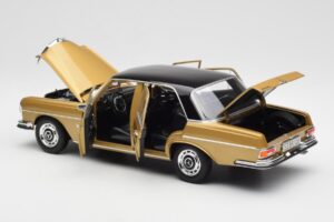 Mercedes 280 SE W108 Bézs Dealer Kiadás Norev 1:18 B66040680 Fém – 5. kép a 8-ből
