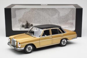 Mercedes 280 SE W108 Bézs Dealer Kiadás Norev 1:18 B66040680 Fém – 8. kép a 8-ből