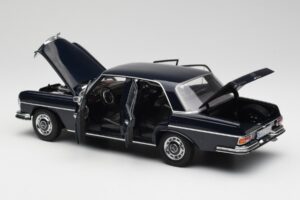 Mercedes 280 SE W108 Midnight Kék Norev 1:18 B66040597 Fém – 5. kép a 8-ből