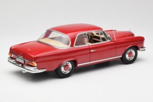 Mercedes 280 SE W108 Piros Norev 1:18 193527 Fém – 3. kép a 8-ből