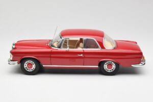 Mercedes 280 SE W108 Piros Norev 1:18 193527 Fém – 4. kép a 8-ből