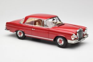 Mercedes 280 SE W108 Piros Norev 1:18 193527 Fém – 6. kép a 8-ből