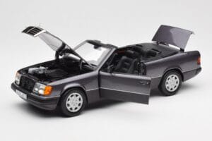 Mercedes 300 CE-24 W124 Kabrió Lila Metallic Norev 1:18 183567 Fém – 2. kép a 10-ből