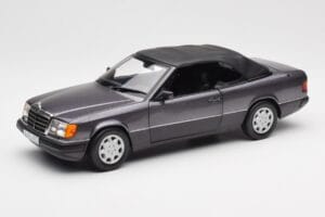 Mercedes 300 CE-24 W124 Kabrió Lila Metallic Norev 1:18 183567 Fém – 3. kép a 10-ből