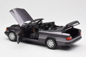 Mercedes 300 CE-24 W124 Kabrió Lila Metallic Norev 1:18 183567 Fém – 7. kép a 10-ből