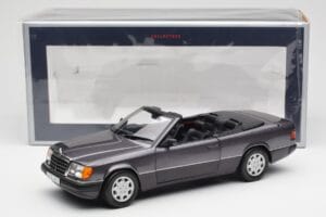 Mercedes 300 CE-24 W124 Kabrió Lila Metallic Norev 1:18 183567 Fém – 10. kép a 10-ből