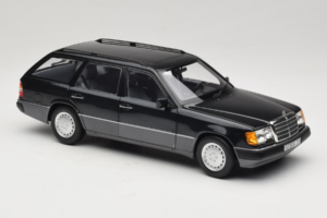 Mercedes 300 D W124 Kombi Fekete Norev 1:18 183960 Fém – 6. kép a 8-ből