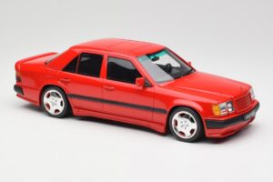 Mercedes 300E W124 6.0 AMG Signal Piros Otto 1:18 OT1104 Gyanta – 4. kép a 6-ből