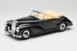 Mercedes 300 S W188 Kabrió Fekete Tchibo 1:18 36782 Fém