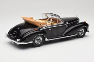 Mercedes 300 SC W188 Kabrió Fekete KK-Scale 1:18 KKDC180941 Fém – 2. kép a 6-ből
