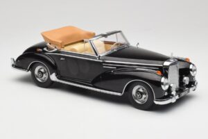 Mercedes 300 SC W188 Kabrió Fekete KK-Scale 1:18 KKDC180941 Fém – 4. kép a 6-ből