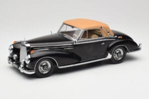Mercedes 300 SC W188 Kabrió Softtop Fekete KK-Scale 1:18 KKDC180943 Fém