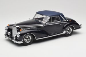 Mercedes 300 SC W188 Kabrió Softtop Sötétkék KK-Scale 1:18 KKDC180944 Fém